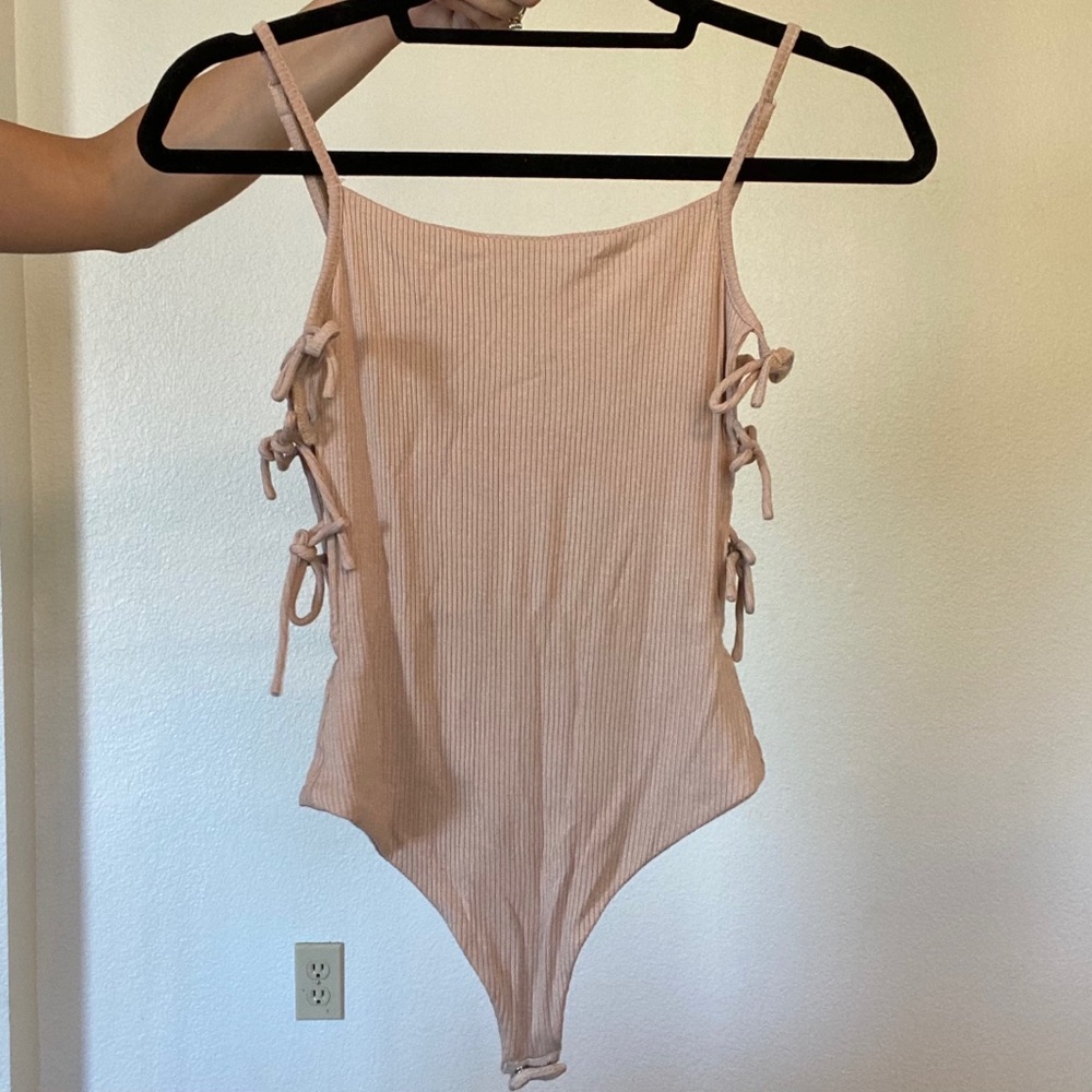 Privacy please blush bodysuit